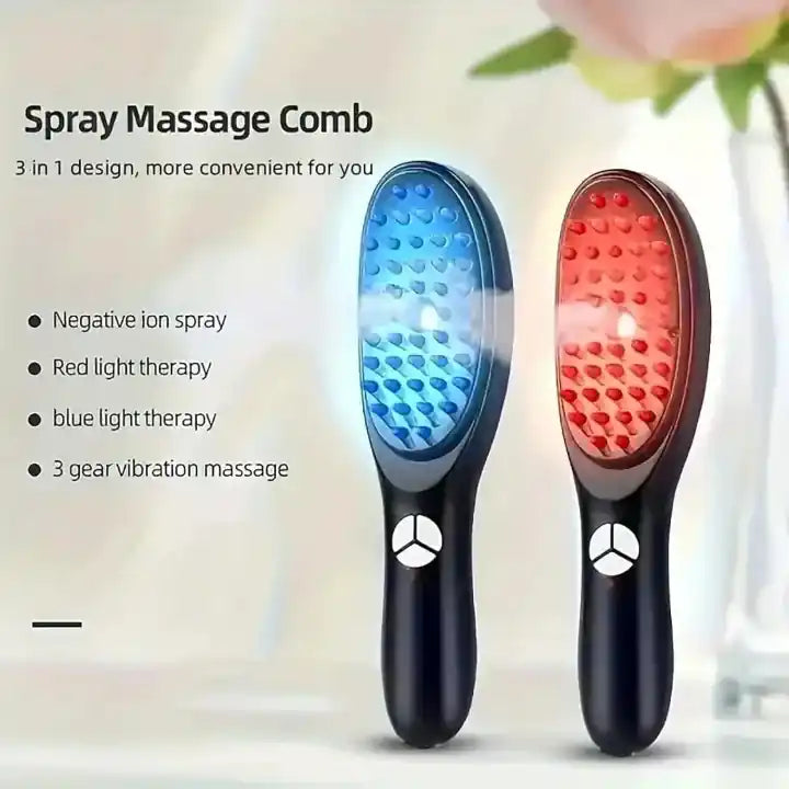 Hair Growth Brush with Steam & Vibration