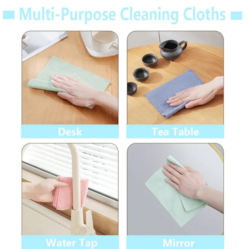 Reusable Microfiber Kitchen Cleaning Towels 20pcs in a packet