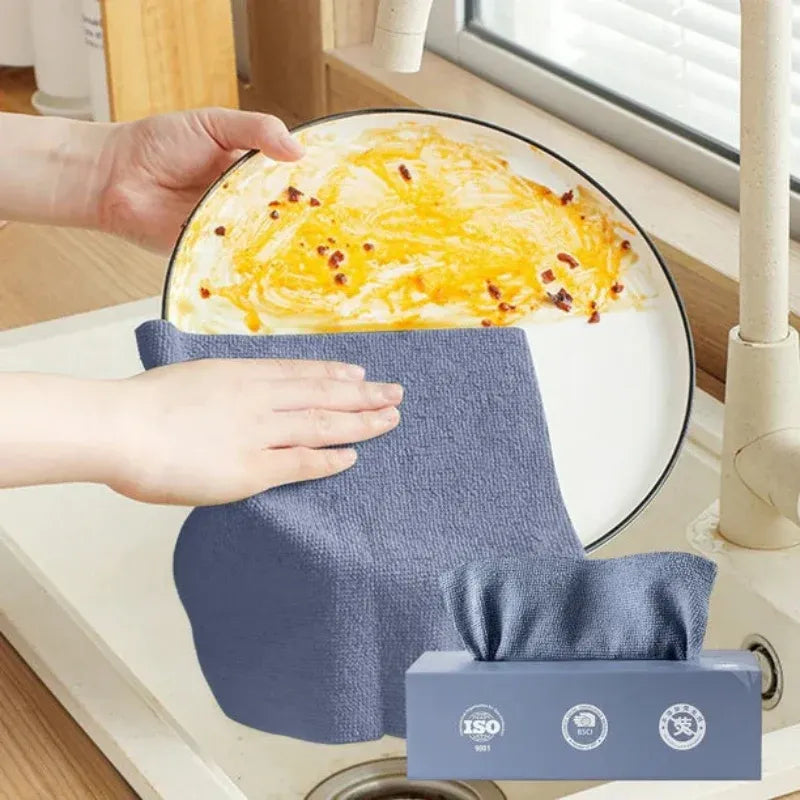 Reusable Microfiber Kitchen Cleaning Towels 20pcs in a packet