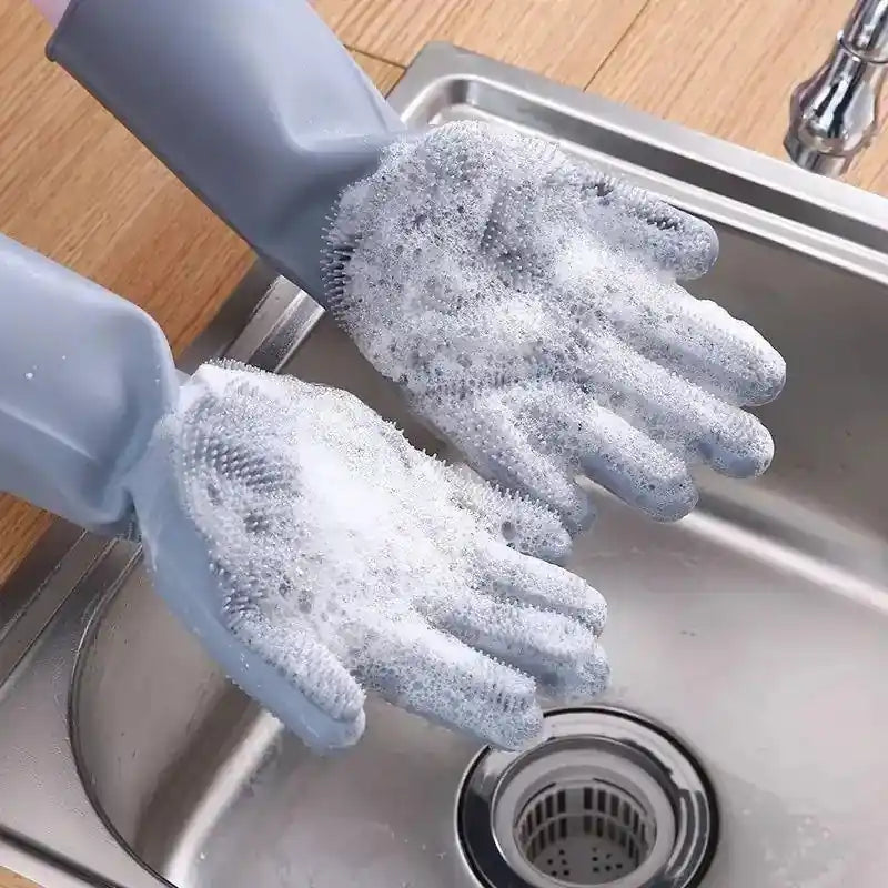 Durable Rubber Household Cleaning Gloves