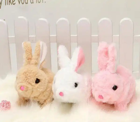 Musical Walking Plush Rabbit Toy for Kids 1-10 Years