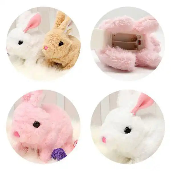 Musical Walking Plush Rabbit Toy for Kids 1-10 Years