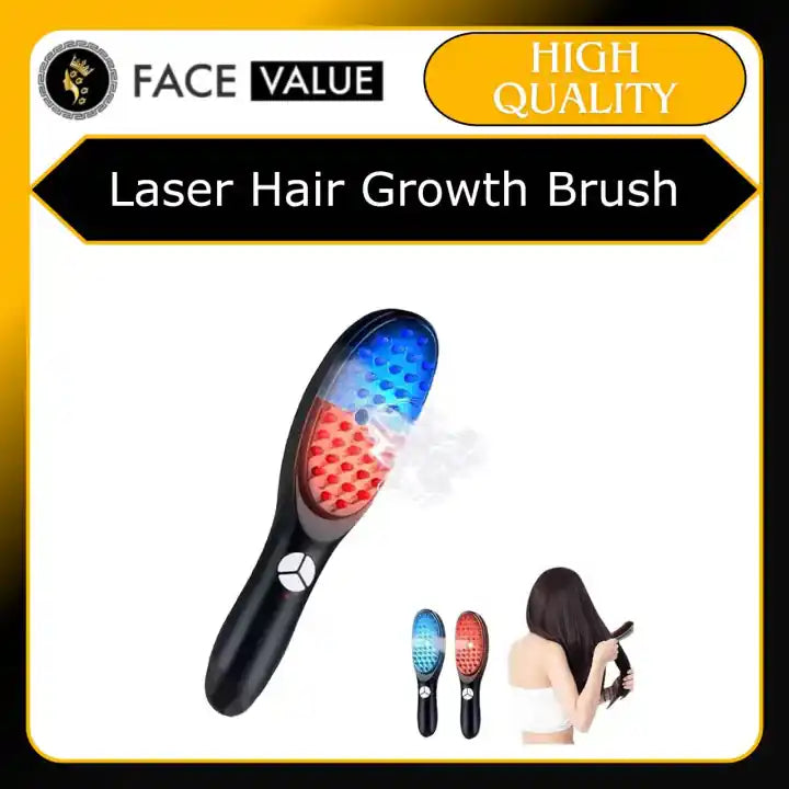 Hair Growth Brush with Steam & Vibration