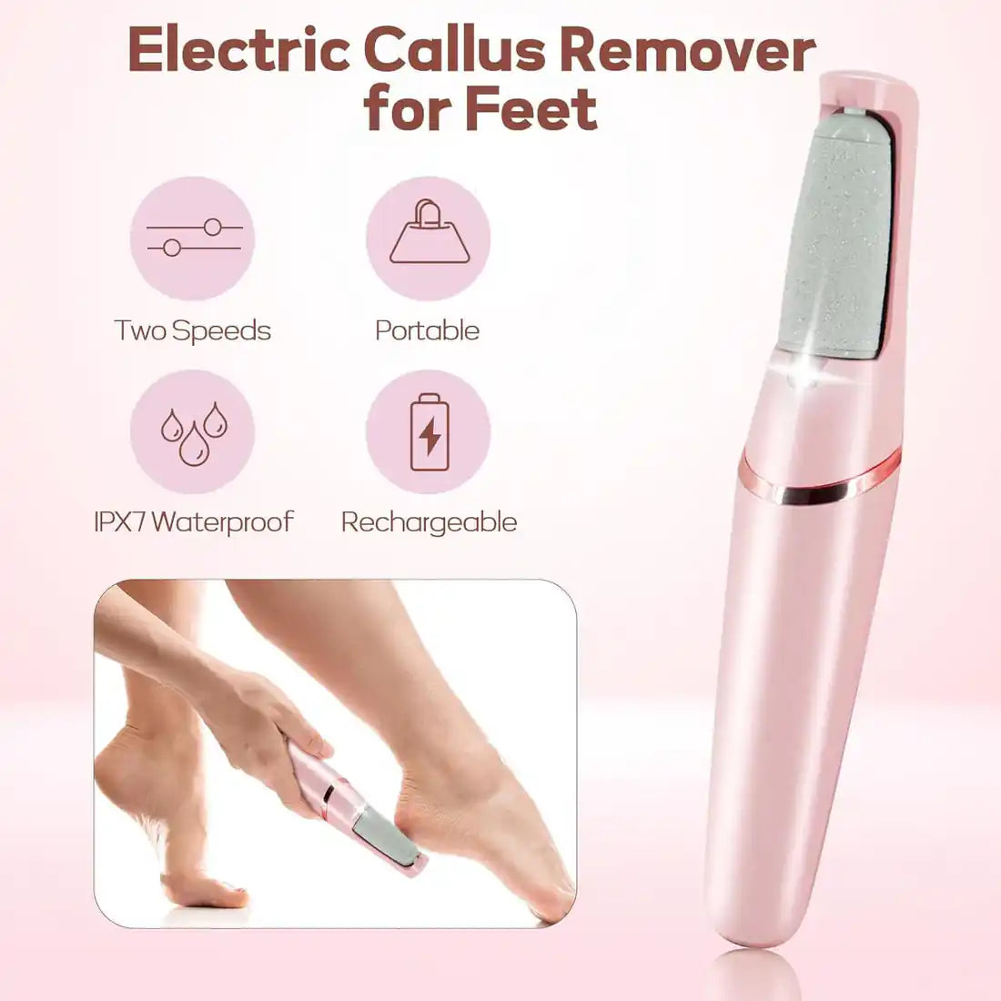 Electric Foot Dirt Remover - Unisex China Made